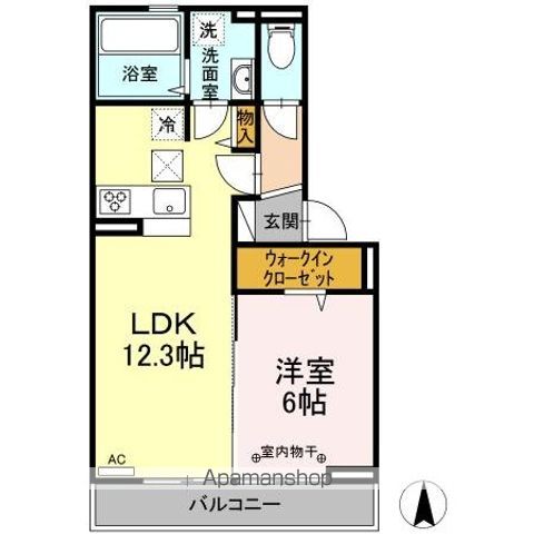 ヴィラ・クレストIIの間取り写真
