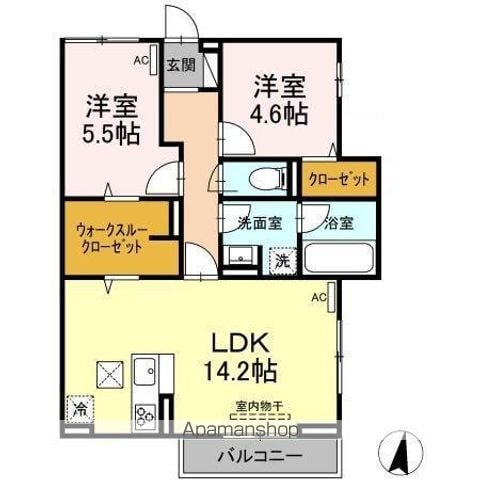 DーRESIDENCE西町の間取り写真