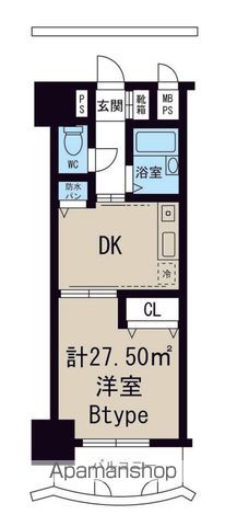 ノルデンハイム東三国の間取り写真