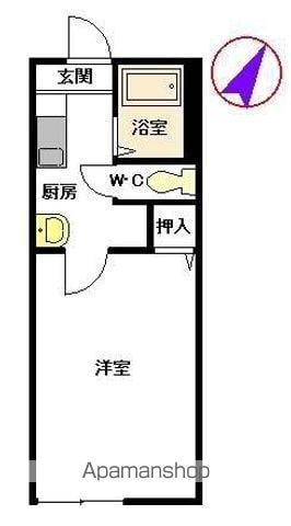 ソフィア月出 B棟の間取り写真