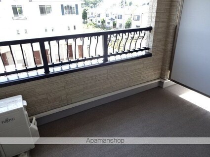 ウィステリアタウン　Ⅸ[2LDK/67.87m2]のバルコニー