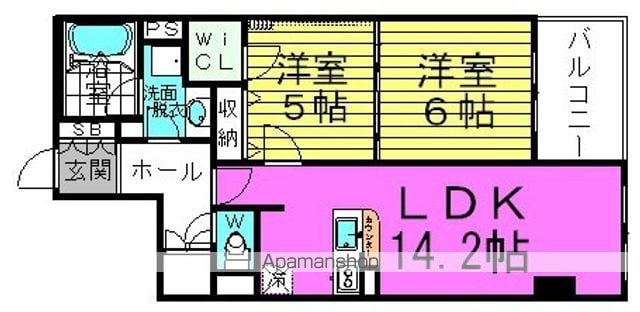 グレンパーク梅田北の間取り写真