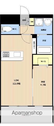 KL TOJIN WESTの間取り写真