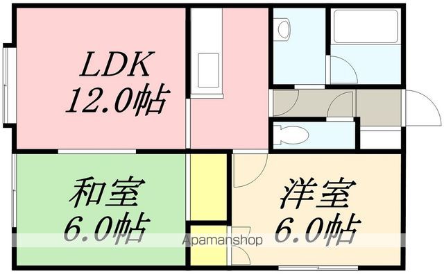 タートルハイツの間取り写真