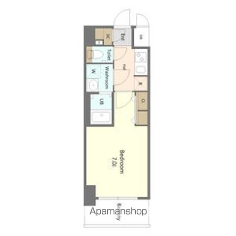 SーRESIDENCE名古屋菊井ALINE(アライン) 6月19の間取り