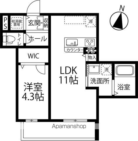 Arietta御経塚の間取り写真