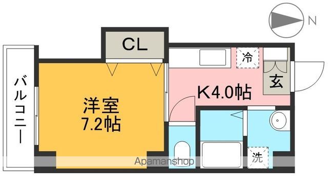 エスポワール大川筋の間取り写真