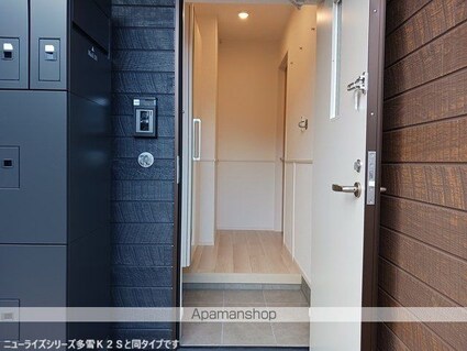 ハピネス落合Ｂ[1LDK/48.18m2]の玄関