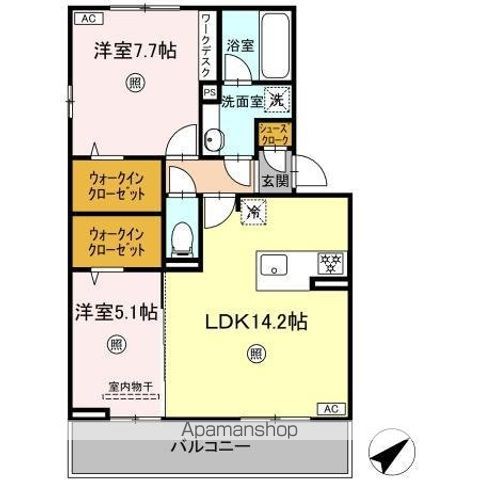 NEST PIECE 原町の間取り写真