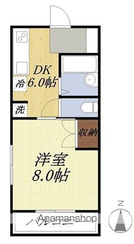 メゾンメルベーユの間取り写真