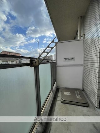 広島県広島市中区東千田町２丁目[1K/21.55m2]のバルコニー