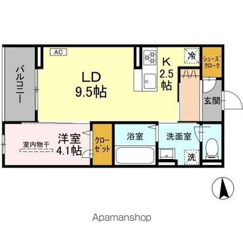 DーROOM薬師堂の間取り写真