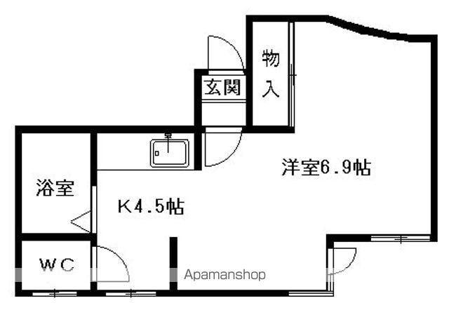 アーブ円山の間取り写真