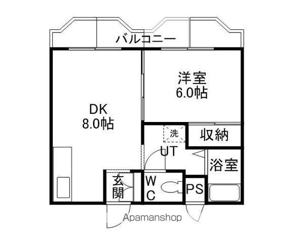 北飛越阿部IIIの間取り写真