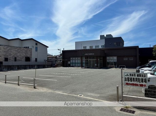 熊本市健軍線 健軍校前駅 徒歩5分 3階建 新築の周辺写真