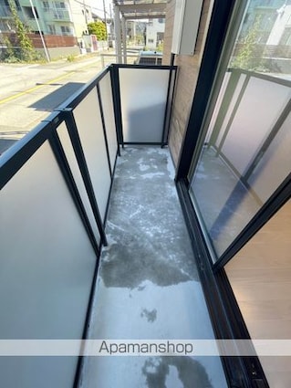 アリビオ新松戸[1DK/26.27m2]のバルコニー