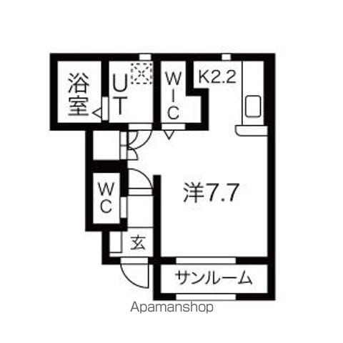 AQUA VILLA IIの間取り写真