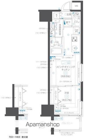 ZOOM立川曙町の間取り写真