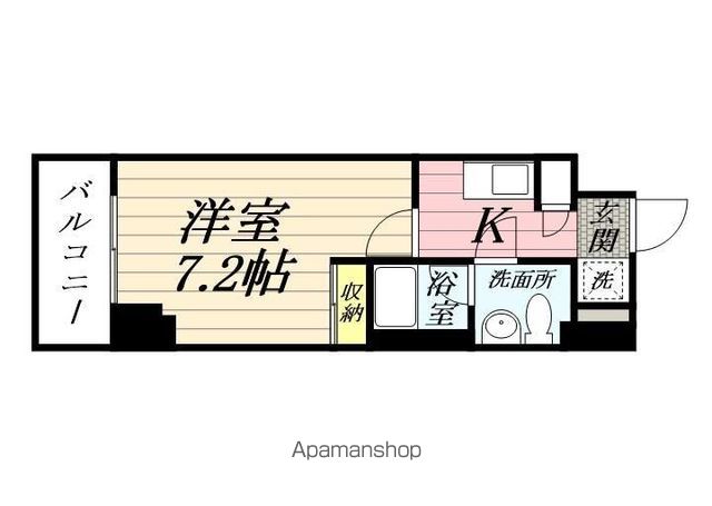 スパシエ東神奈川の間取り写真