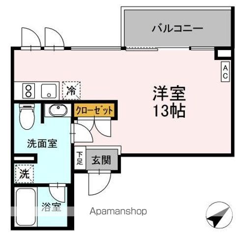 ライフパティオ菊名の間取り写真