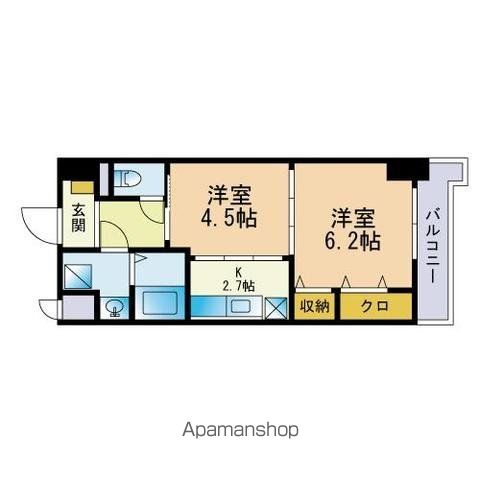 ＨＦ福岡レジデンスＥＡＳＴの間取り