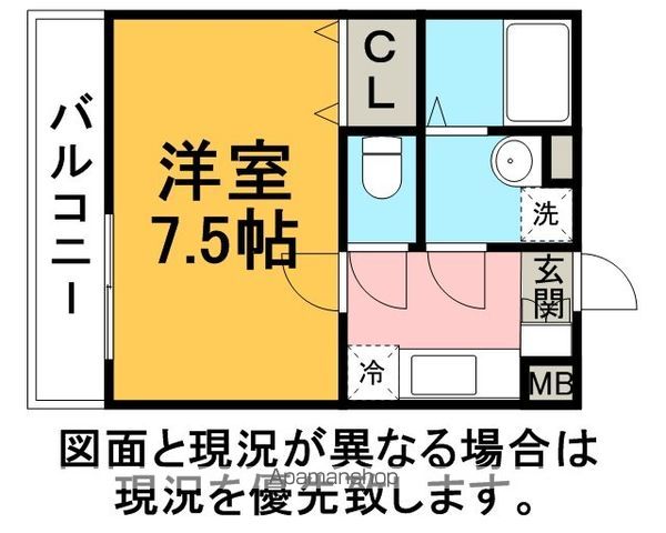 アムール SUNNYの間取り写真