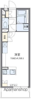 レオネクストヴィーブルⅢ[1R/27.8m2]の間取図