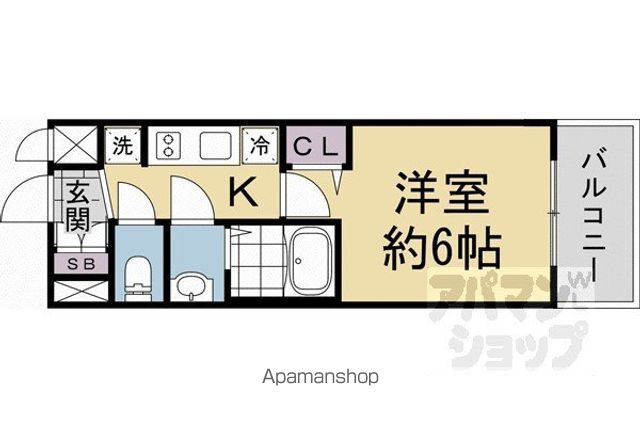 プレサンスTHE KYOTO 粋都の間取り写真