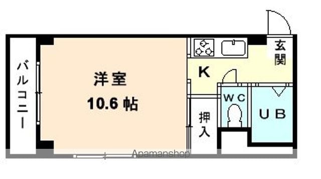 サークルパレス布瀬の間取り写真