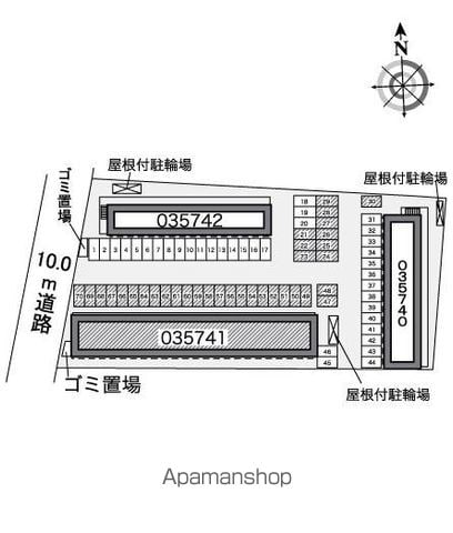 レオパレス英俊Ｄ 116 ｜ 茨城県鹿嶋市大字宮中250-1（賃貸アパート1K・1階・23.61㎡） その24