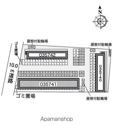 レオパレス英俊Ｄ[1K/28.02m2]の共用部3