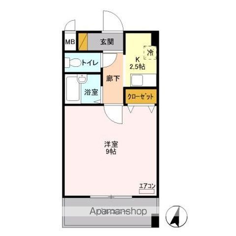 マンション多摩の間取り