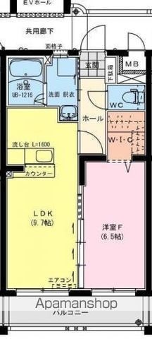 サンフローラの間取り写真