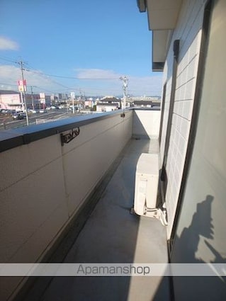 エクレール多治米Ｂ[2DK/46.76m2]のバルコニー