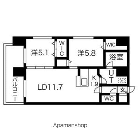MODENA円山の間取り写真