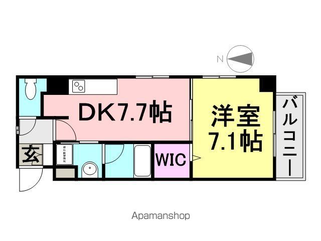 SMK福住の間取り写真