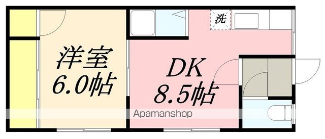 クニハイツの間取り写真