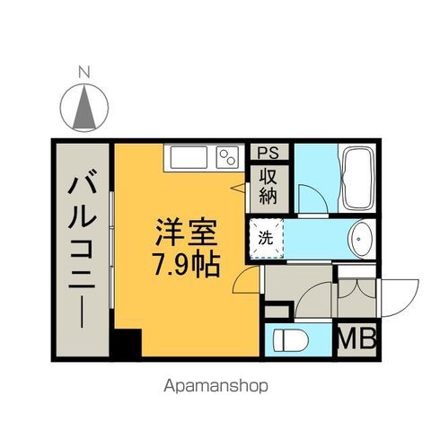 レジディア高岳の間取り写真
