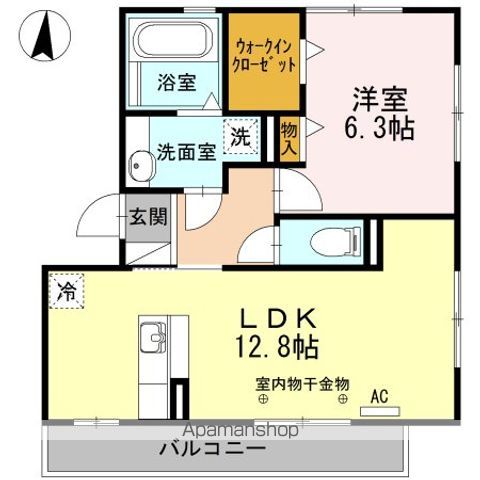 パルエイトの間取り写真