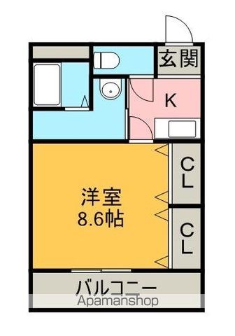 フォブールジャミンの間取り写真