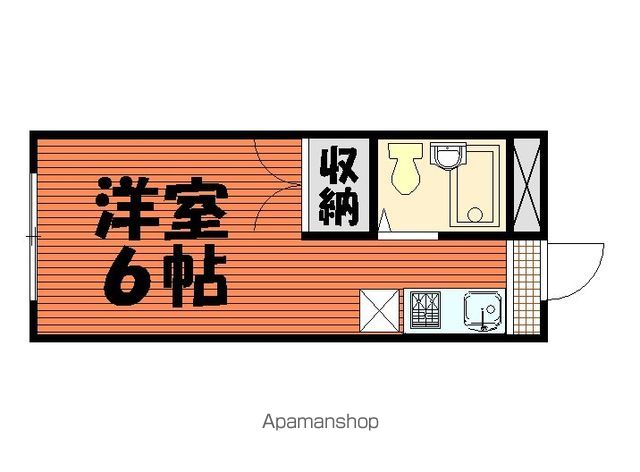サンパレス南林間の間取り写真
