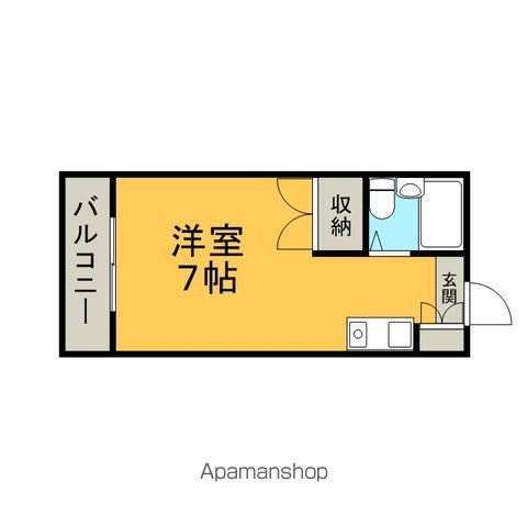 ベルフラットの間取り写真
