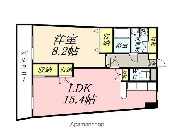 エクセルメゾン岡山の間取り写真
