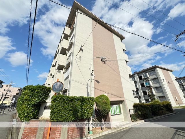 下新庄コーポD棟の外観写真