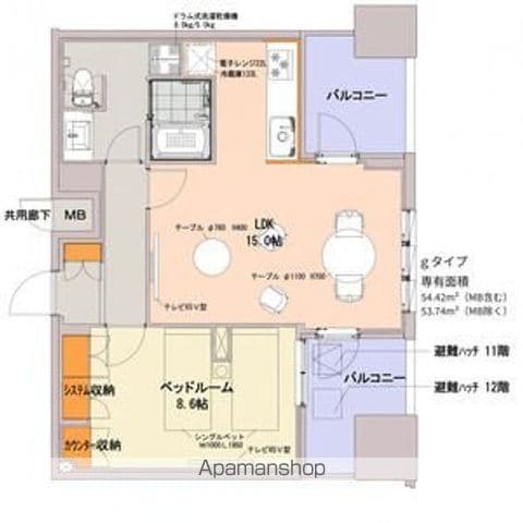 SーRESIDENCE千種BELVIA TOWER(べルヴィアタの間取り写真