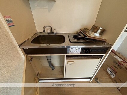 広島県広島市西区大芝３丁目[1K/19.34m2]のキッチン
