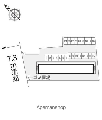 レオパレスデルニエ 202 ｜ 東京都東村山市野口町２丁目32-2（賃貸アパート1K・2階・20.28㎡） その12