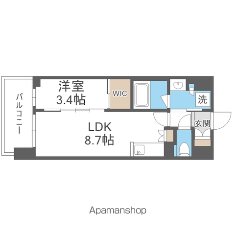 コンフォリア新大阪宮原Qの間取り写真