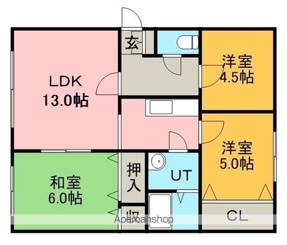 フェリシモヒルズの間取り写真