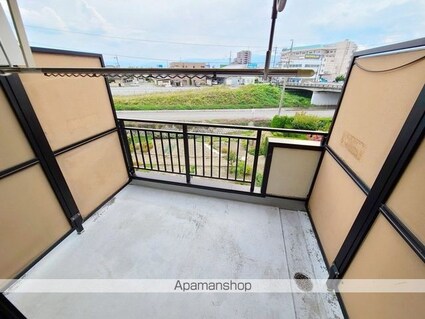 ニューウェル白板[1K/19.8m2]のバルコニー